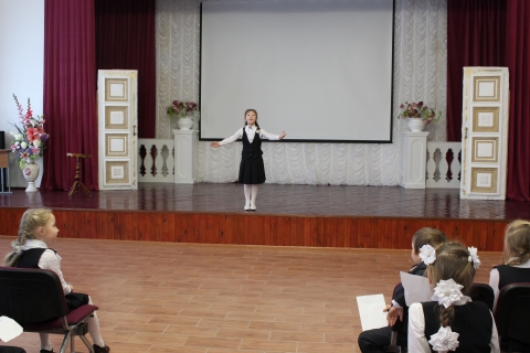 школьный тур Окружного конкурса юных чтецов «Свет Рождественской звезды»
