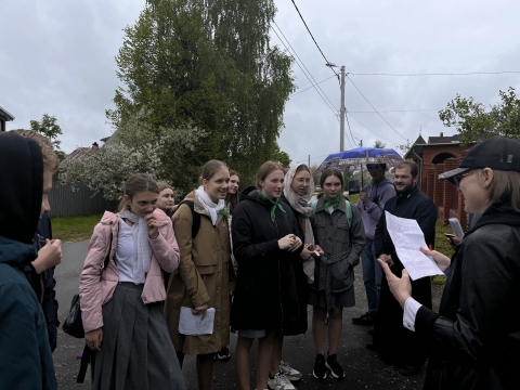 Cлёт воскресных школ  в городе Петушки.