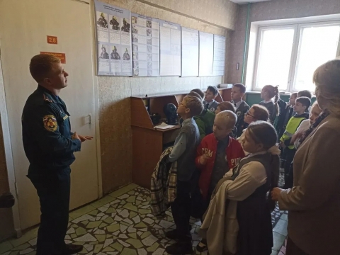 ЭКСКУРСИЯ В ПОЖАРНУЮ ЧАСТЬ